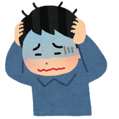 悩んでいる人のアイコン