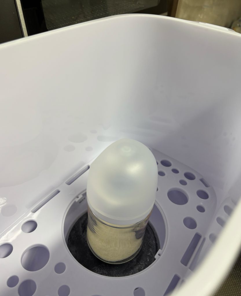 ウォーマーとしての使い方を示す画像